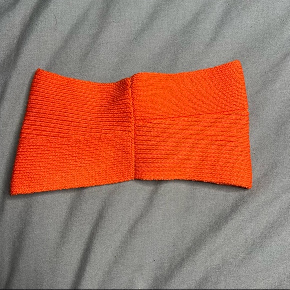 NWT Lululemon Twist Knit Ear Warmer Autumn Red (One Size) - Picture 7 of 12